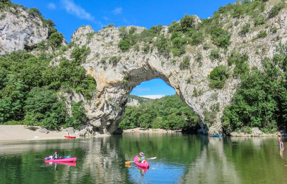 tourisme vallon pont arc