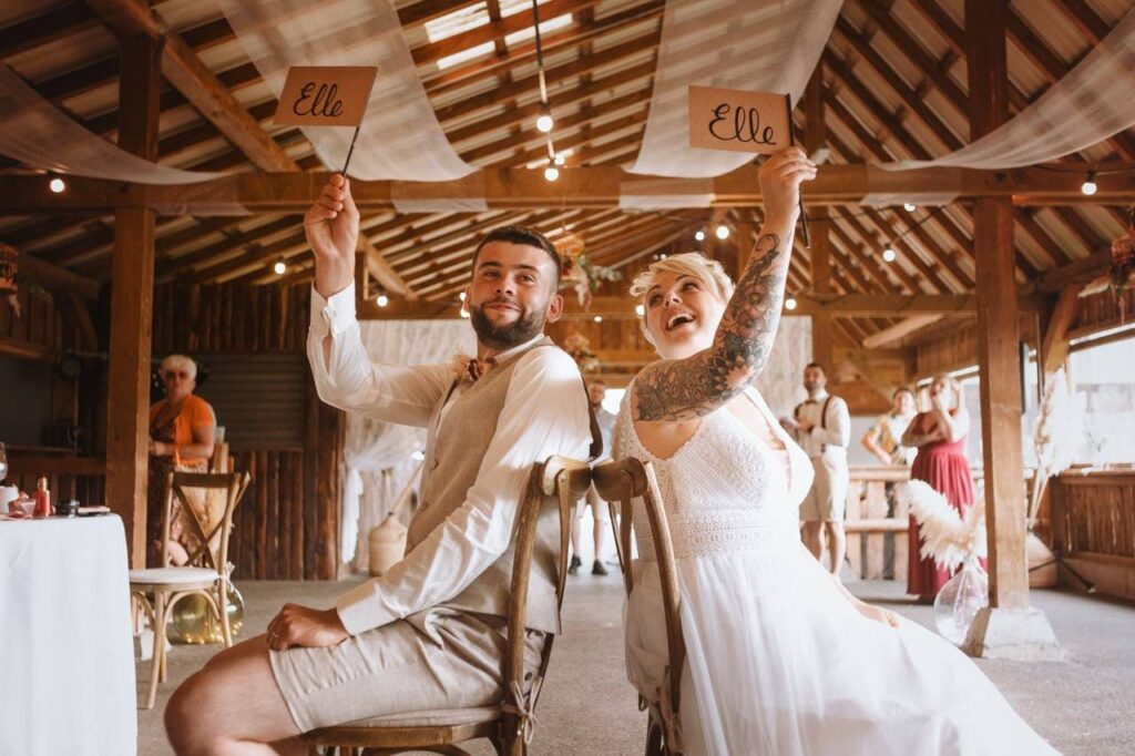 test des mariés animation mariage