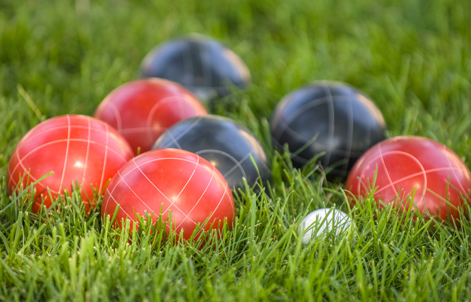 apprendre lawn bowl ardeche