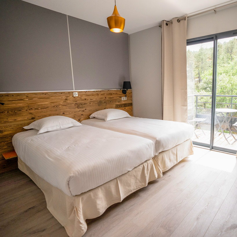 chambre hotel confort ardeche