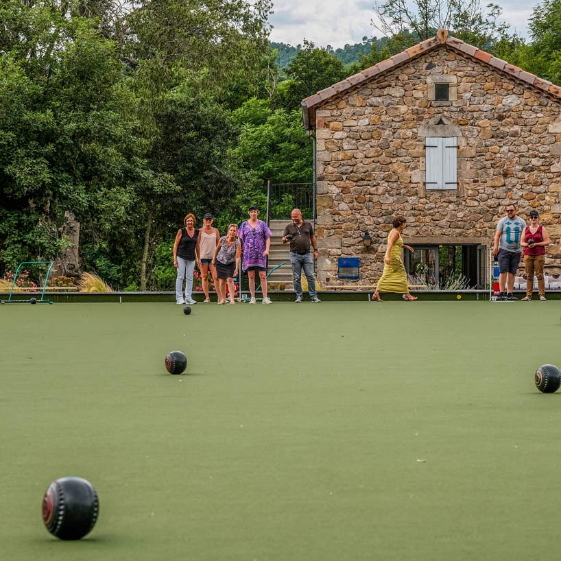 lawn bowl ardeche