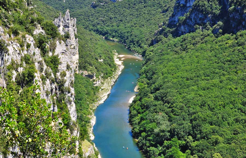 sejour gorges ardeche