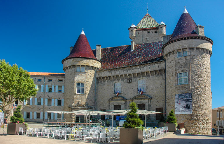 tourisme chateau aubenas