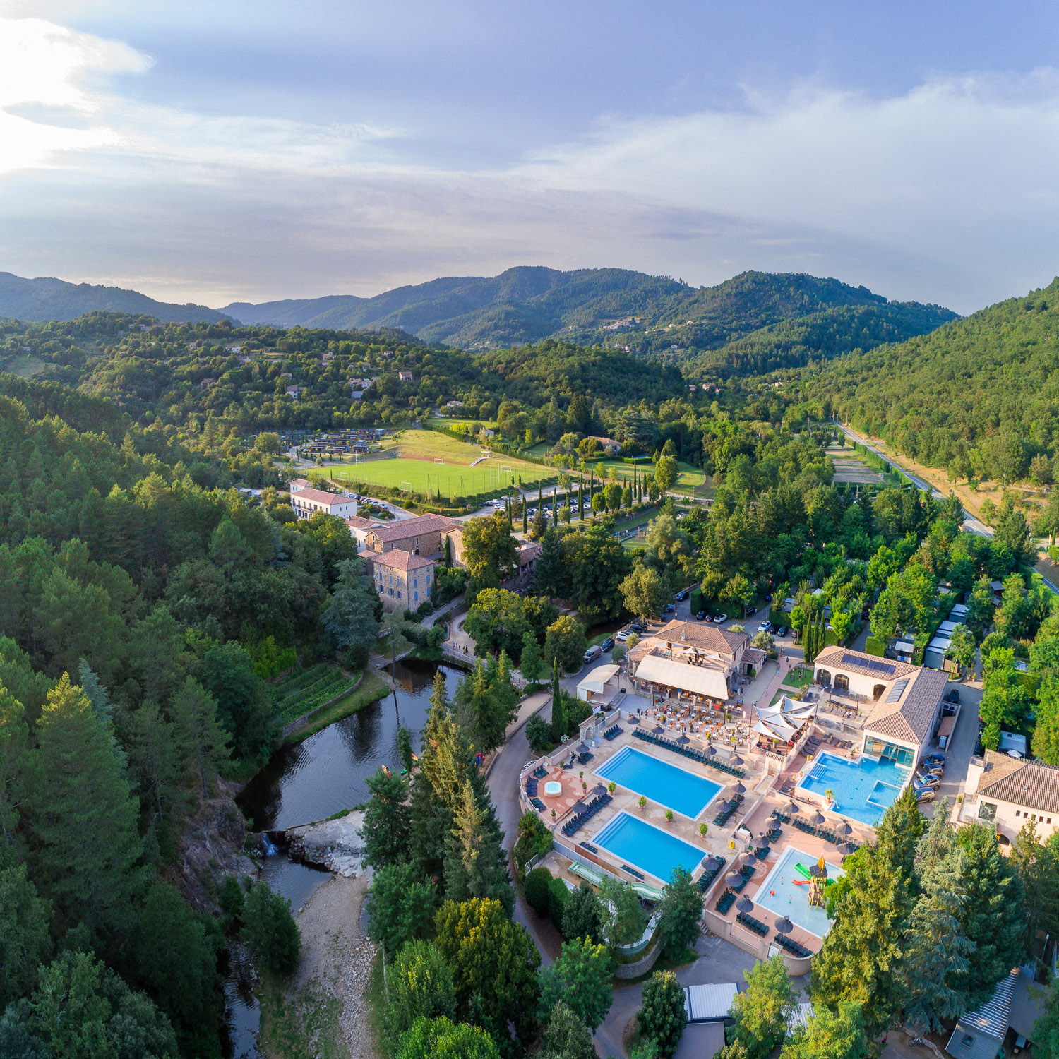 camping vals les bains