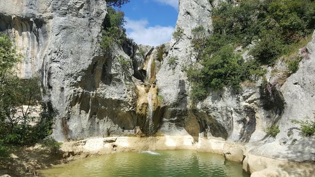 Cascade de la sompe ardeche