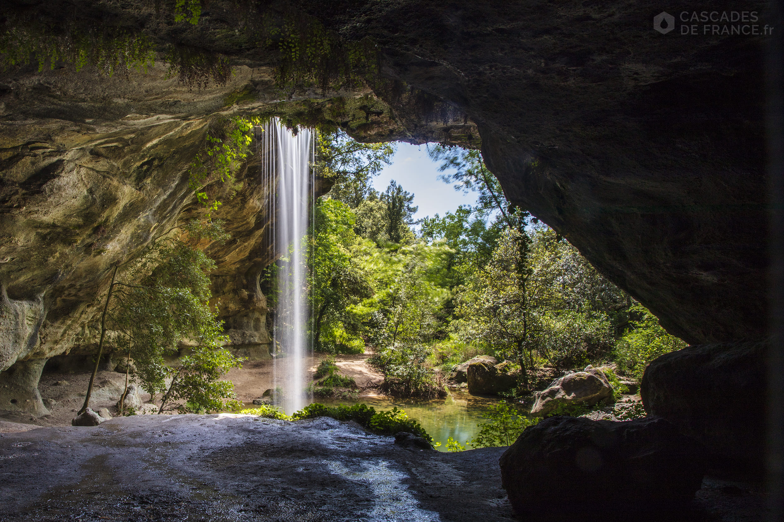 cascade ardèche